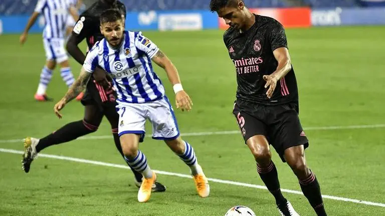 Real Madrid starts title defense with draw at Real Sociedad