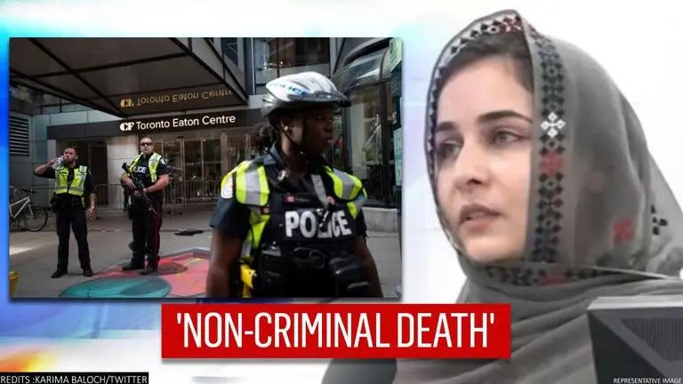 Karima Baloch's demise: Toronto Police suspects 'no foul play' in activist's death Karima Baloch