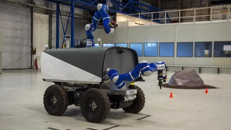 ESA astronaut in space successfully operates rover on Earth using new techniques ESA