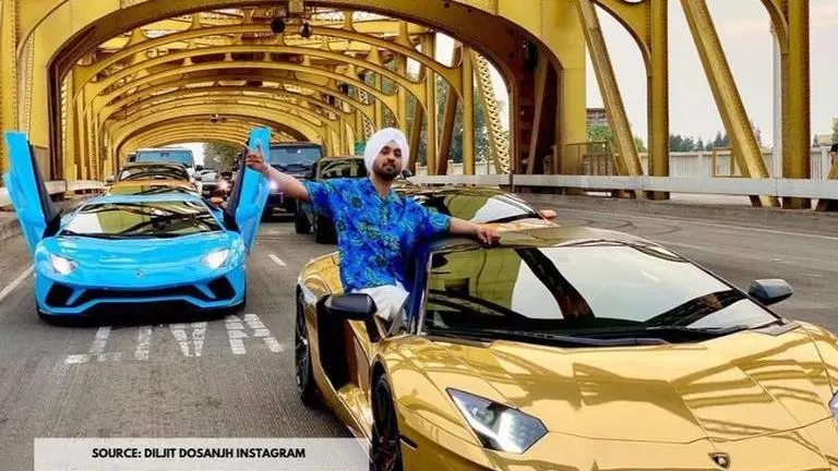 Diljit Dosanjh's love for cars is evident in these Instagram posts; take a look Diljit Dosanjh