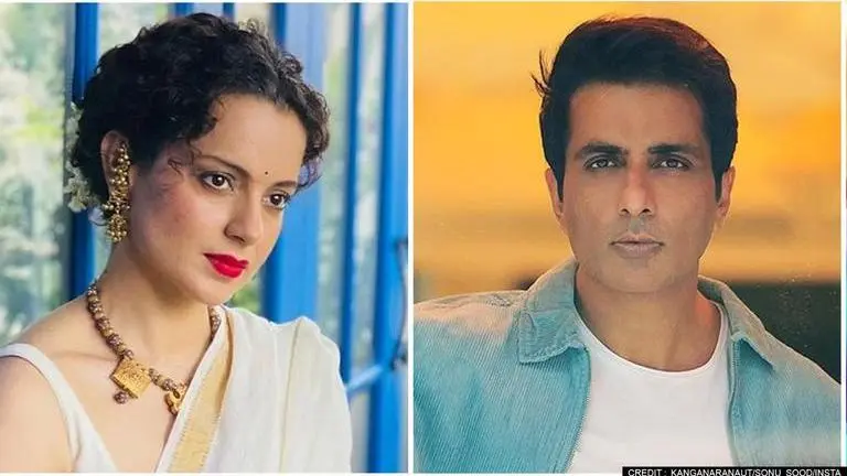 Kangana Ranaut urges Sonu Sood to 'appreciate India-made vaccine' after COVID-19 recovery Kangana Ranaut urges Sonu Sood to 'appreciate India-made vaccine' after covid-19 recovery