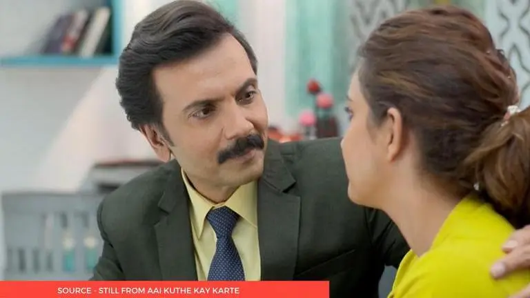 'Aai Kuthe Kay Karte' episode October 2: Anirudh and Sanjana meet after weeks aai kuthe kay karte episode
