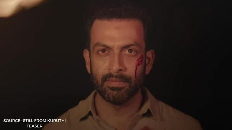 'Kuruthi' teaser rakes in over 500k views on YouTube; Prithviraj shares ...