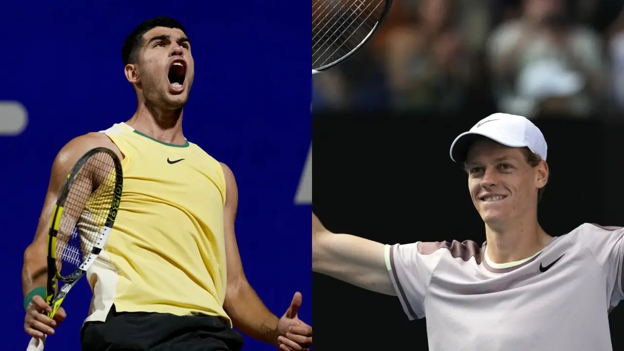 Carlos Alcaraz vs Jannik Sinner Live Streaming: How to watch French Open Semi Final live in Ind, USA Carlos Alcaraz vs Jannik Sinner in the French Open semi finals