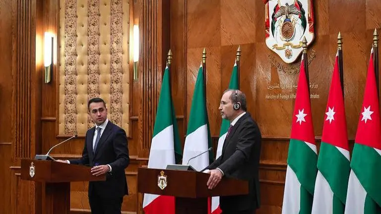 Italy and Jordan FMs comment after talks in Amman