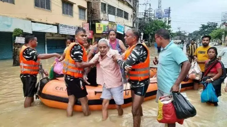 Assam flood situation worsens due to incessant rain, claims 5 lives; 24.9 lakh affected Assam