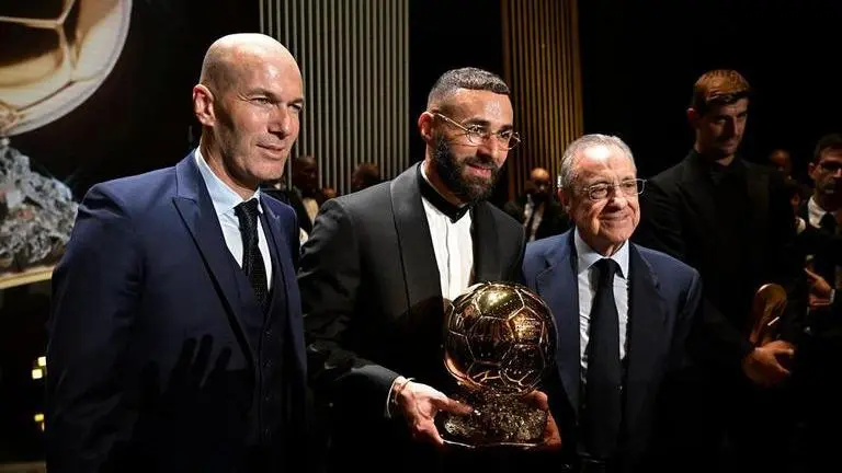 Karim Benzema becomes 5th Frenchman to win Ballon d’Or; Check full list of award winners Karim Benzema