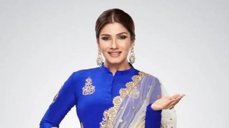 Raveena Tandon shares a toddler pic of herself; says 'when birthday parties were simple' Raveena Tandon