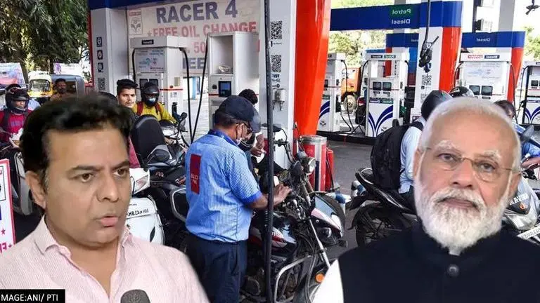 Fuel price inflation: Telangana Min KTR holds Centre responsible; 'Scrap additional cess' Telangana