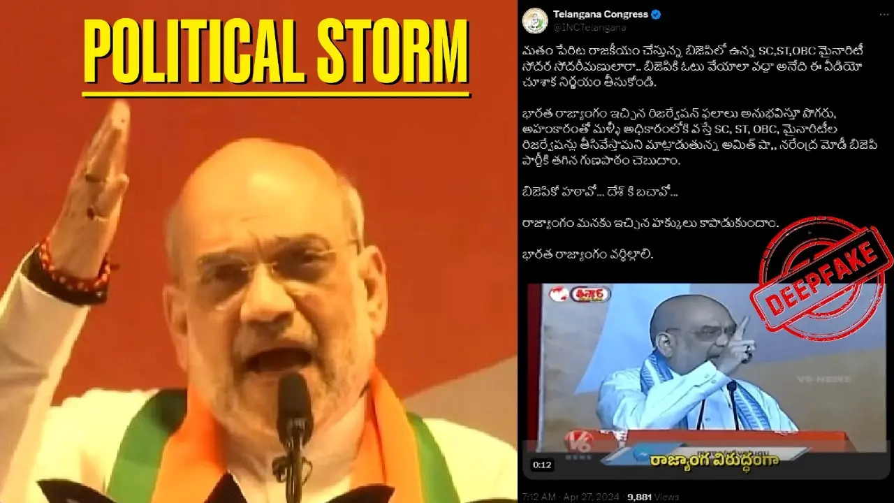 Why A Doctored Deepfake Video of Amit Shah is at the Centre of a Political Storm Amit Shah Deep Fake Video