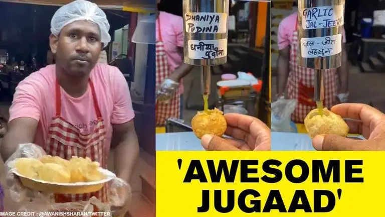 Automatic Pani Puri vending machine