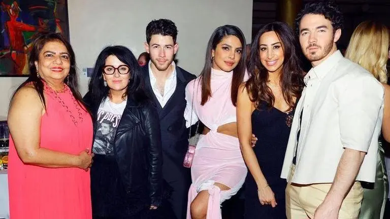 Priyanka Chopra's mother-in-law, Kevin-Danielle Jonas attend Love Again premiere | Photos Priyanka Chopra