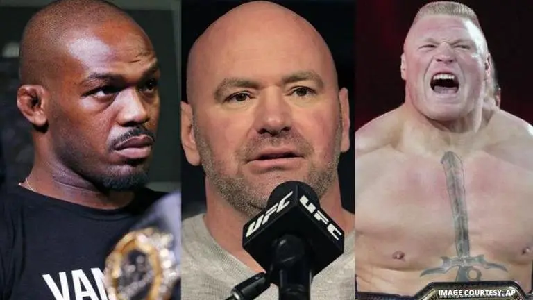 Dana White says he’s open to ‘Jon Jones vs Brock Lesnar’ if the two are “interested” dana white