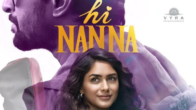 Hi Nanna makers drop new poster on Mrunal Thakur's birthday mrunal thakur