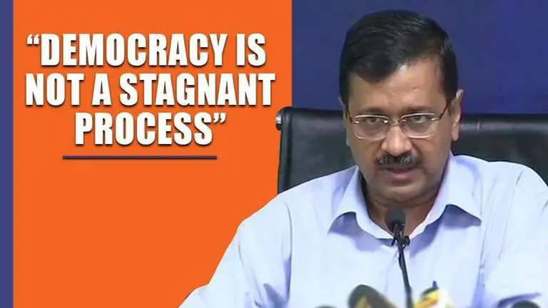 Need to build democracy where people can directly participate in governance: Kejriwal Kejriwal