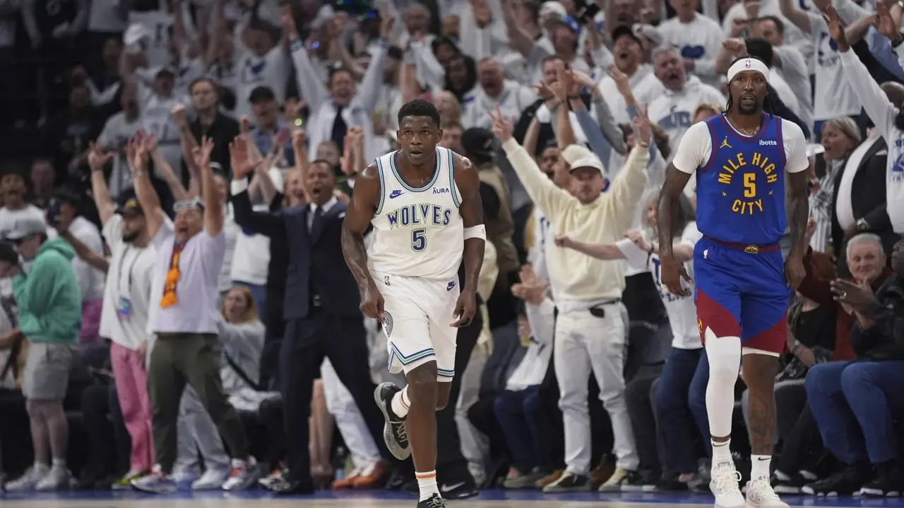 NBA Playoffs: Timberwolves force Game 7 by blowing out Nuggets courtesy Anthony Edwards 27 Points Anthony Edwards stars as Minnesota Timberwolves blow out Denver Nuggets to force Game 7