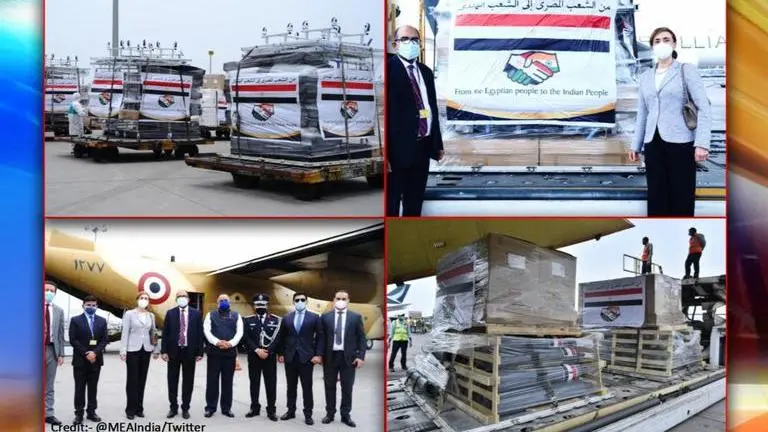 Egypt sends 3 planes with medical aid to India amid COVID surge Egypt