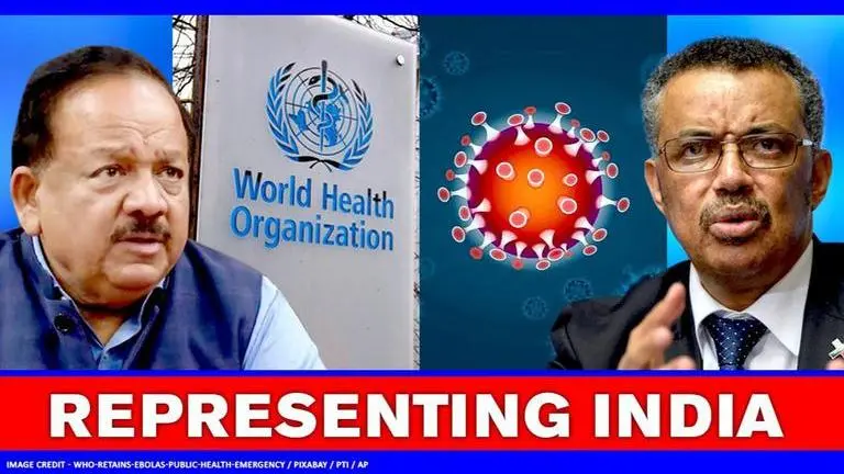 Health Minister Harsh Vardhan to represent India at WHO's 73rd World Health Assembly Harsh Vardhan