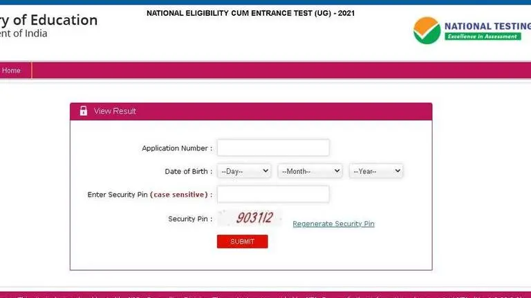 NEET Result 2021 link now active; NEET final answer key released, get direct links here neet result 2021
