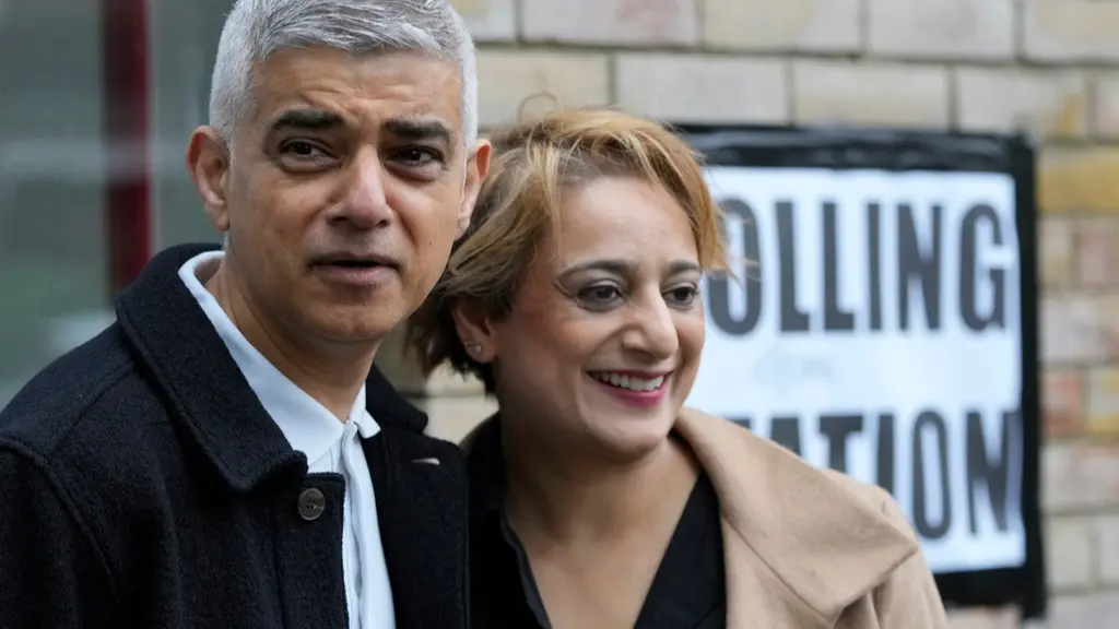 Sadiq Khan Makes History by Becoming First London Mayor to be Elected for a Third Term London Mayor Sadiq Khan and his wife Saadiya Ahmed.