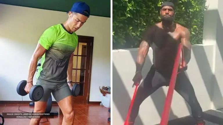 Cristiano Ronaldo, LeBron James and other athletes bossing quarantine workout regimens Cristiano Ronaldo