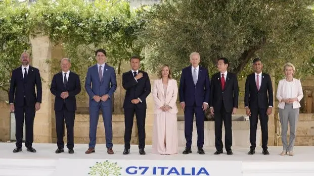 G7 Leaders Tackle the Issue of Migration on Second Day of Summit in Italy World leaders gathering in Italy for G7 Summit 2024