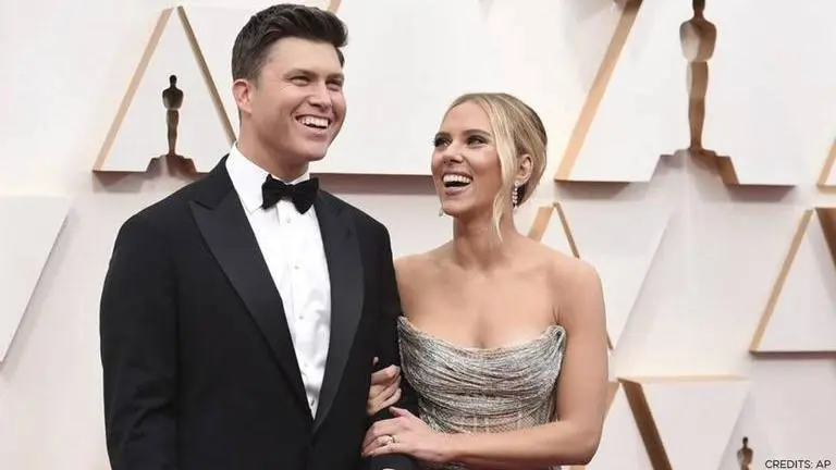 Scarlett Johansson, Husband Colin Jost welcome first child together, reveal baby's name scarlett johansson