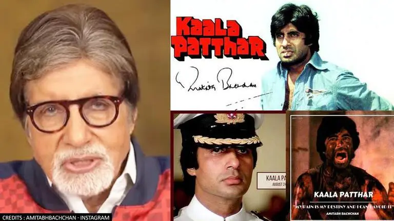 42 years of 'Kaala Patthar': Amitabh Bachchan recalls his first job in coal mines amitabh bachchan