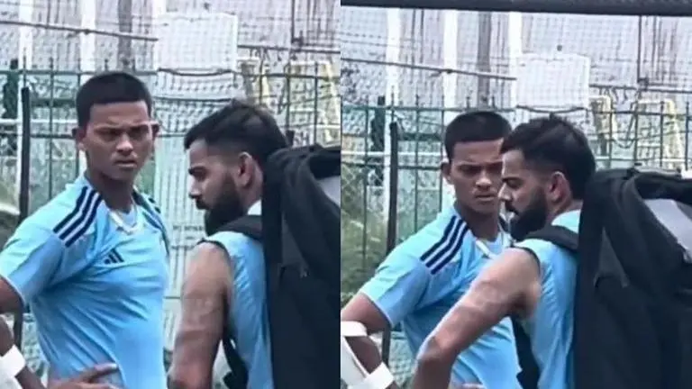 WATCH: Virat Kohli turns batting mentor for young Yashasvi Jaiswal ahead of IND vs WI series