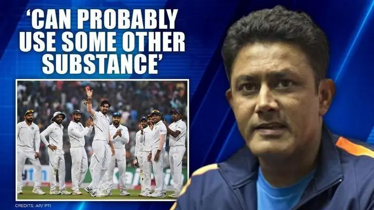 Kumble reiterates ban on use of saliva, suggests technique to maintain ball-bat balance Kumble