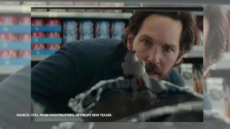 'Ghostbusters: Afterlife' clip features Paul Rudd shopping with delicious yet scary twist Ghostbusters: Afterlife