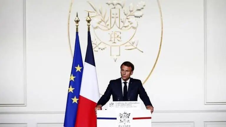 France blocks NATO's plan to set up an outpost in Asia, creating division within alliance Macron