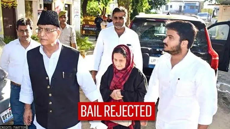 SP MP Azam Khan, son Abdullah's bail plea rejected by HC in 'fake birth certificates' case Azam Khan