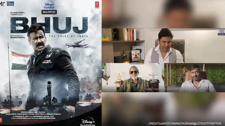 Ajay Devgn plays Vijay Karnik on ‘Bhuj: The Pride of India’; Says, 'felt a sense of power' Bhuj: The Pride of India, Ajay Devgn, Sanjay Dutt, Wing Commander Vijay Karnik