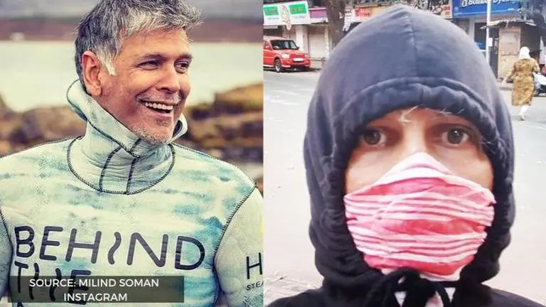 Milind Soman goes out to buy groceries, has a befitting response to fan provoking online milind soman
