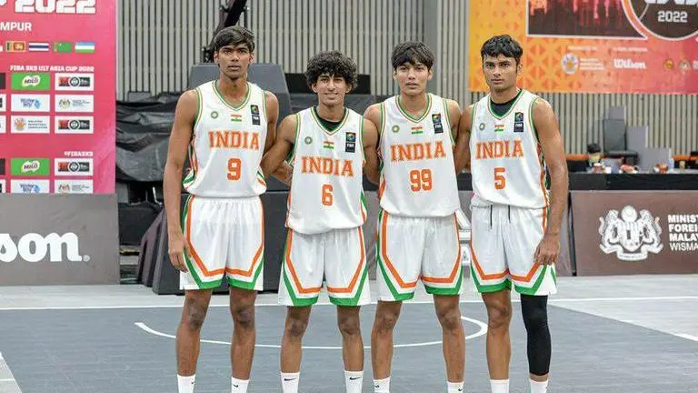 Indian men's U17 3x3 basketball team creates history, qualify for the FIBA World Cup 2023 India