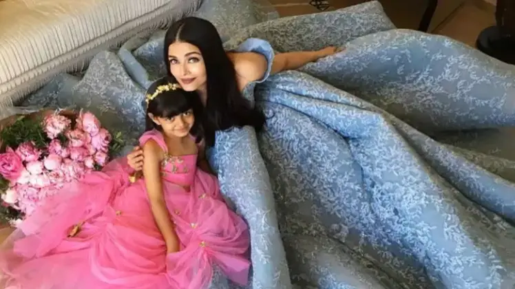 Aishwarya Rai Bachchan and Aaradhya Bachchan at Cannes