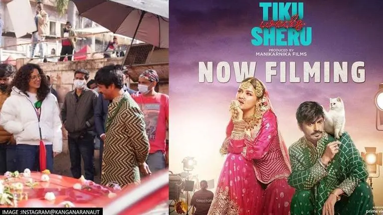 Kangana Ranaut commences outdoor shoot of 'Tiku Weds Sheru' with Nawazuddin Siddiqui Kangana Ranaut