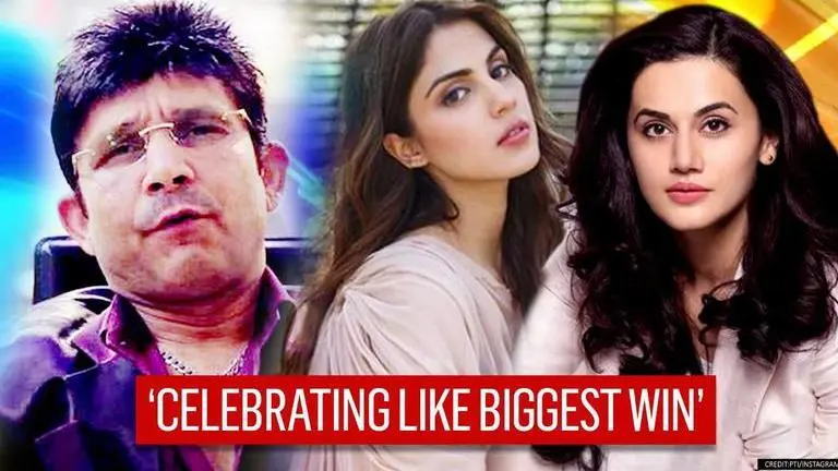 'Rhea Chakraborty not top heroine', KRK gives 3 likely reasons for her Bollywood support