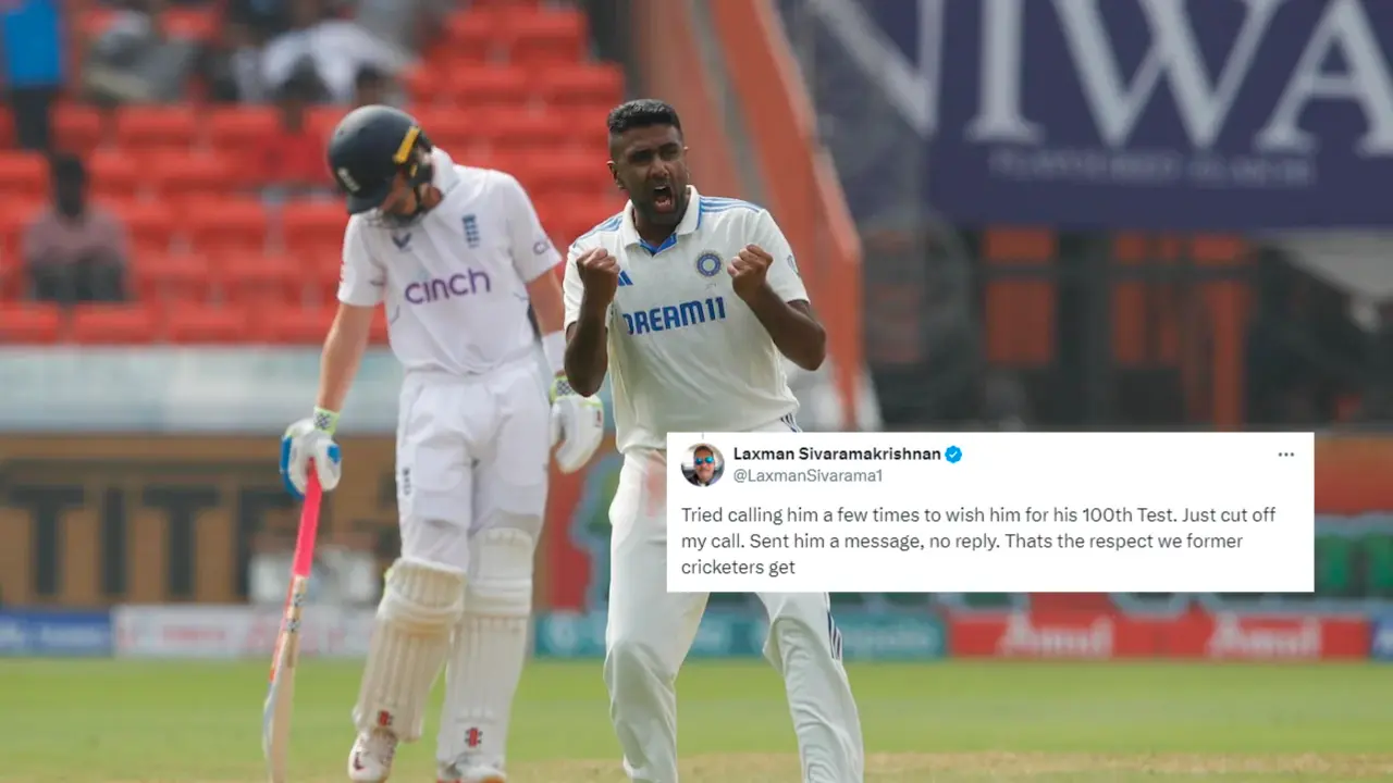 R Ashwin responds to Laxman Sivaramakrishnan