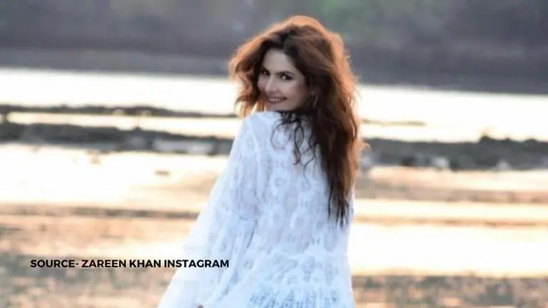 Zareen Khan shares her two sizzling looks; Asks fans which one suits better Zareen Khan