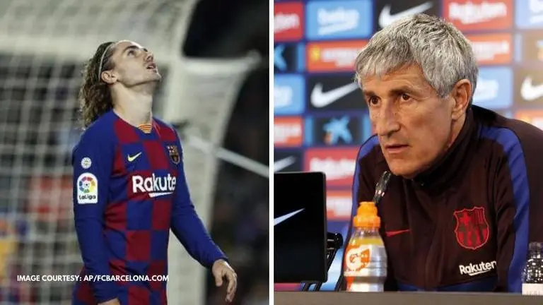 Setien admits difficult to play Griezmann without destabilising Barcelona post Atleti draw Setien