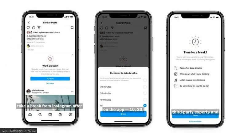 Instagram starts testing 'Take a Break' feature to encourage 'healthy usage' of the app Instagram starts testing 'Take a Break' feature, will encourage healthy usage of the app