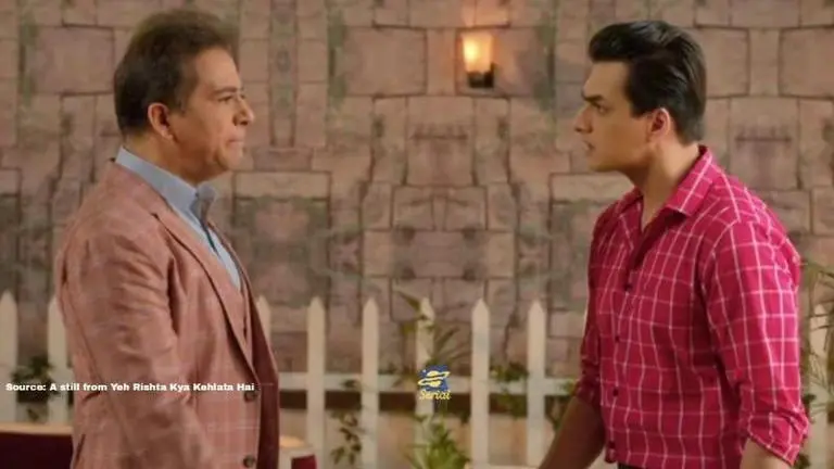 Yeh Rishta Kya Kehlata Hai 30 March Written Update: Kartik & Manish get into an argument Source: A still from Yeh Rishta Kya Kehlata Hai