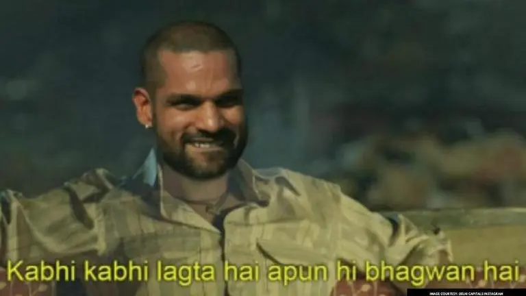 Shikhar Dhawan, R Ashwin's memes star in Delhi Capitals' International Jokes Day post Shikhar Dhawan