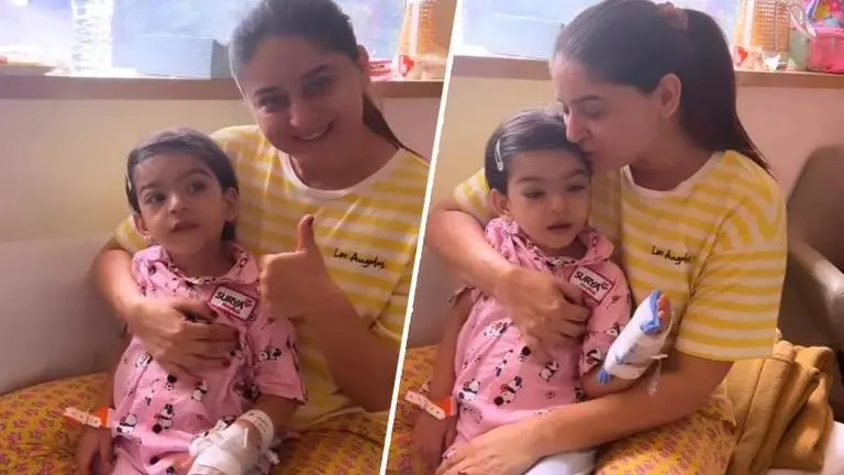 Jay Bhanushali's daughter discharged from hospital after treatment for Influenza A flu Jay Bhanushali