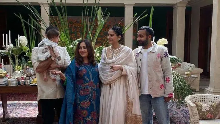 Sonam Kapoor, Anand Ahuja welcome son Vayu to their lavish Delhi home Sonam Kapoor, Vayu, Anand Ahuja