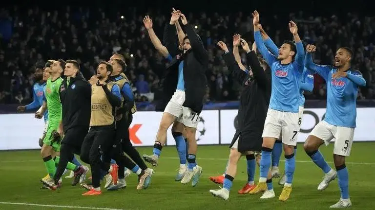 UEFA Champions League: Napoli advances to UCL quarter-final for 1st-ever time