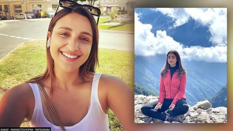 Parineeti Chopra reveals her 'secret' with backdrop of snow-clad Himalayas, see pic Parineeti Chopra, Uunchai, Sooraj Barjatya, Himalayas, Mt Everest