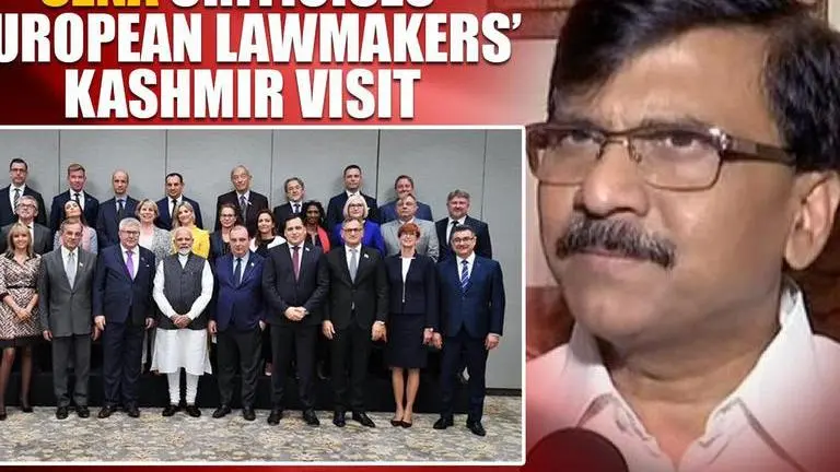 Sena questions Centre over visit by European lawmakers to Kashmir Shiv Sena